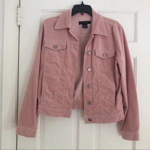 Calvin Klein Pink Corduroy Jacket